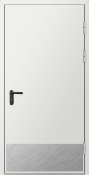 Дверь металлическая рентгенозащитная 2,0 Pb с накладкой из нержавеющей стали