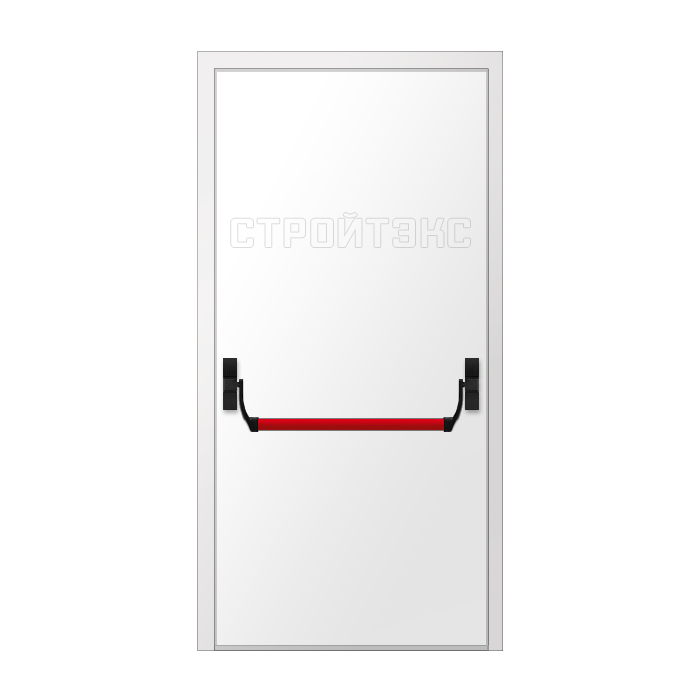 Дверь противопожарная металлическая EIS60 со скрытыми петлями Антипаника
